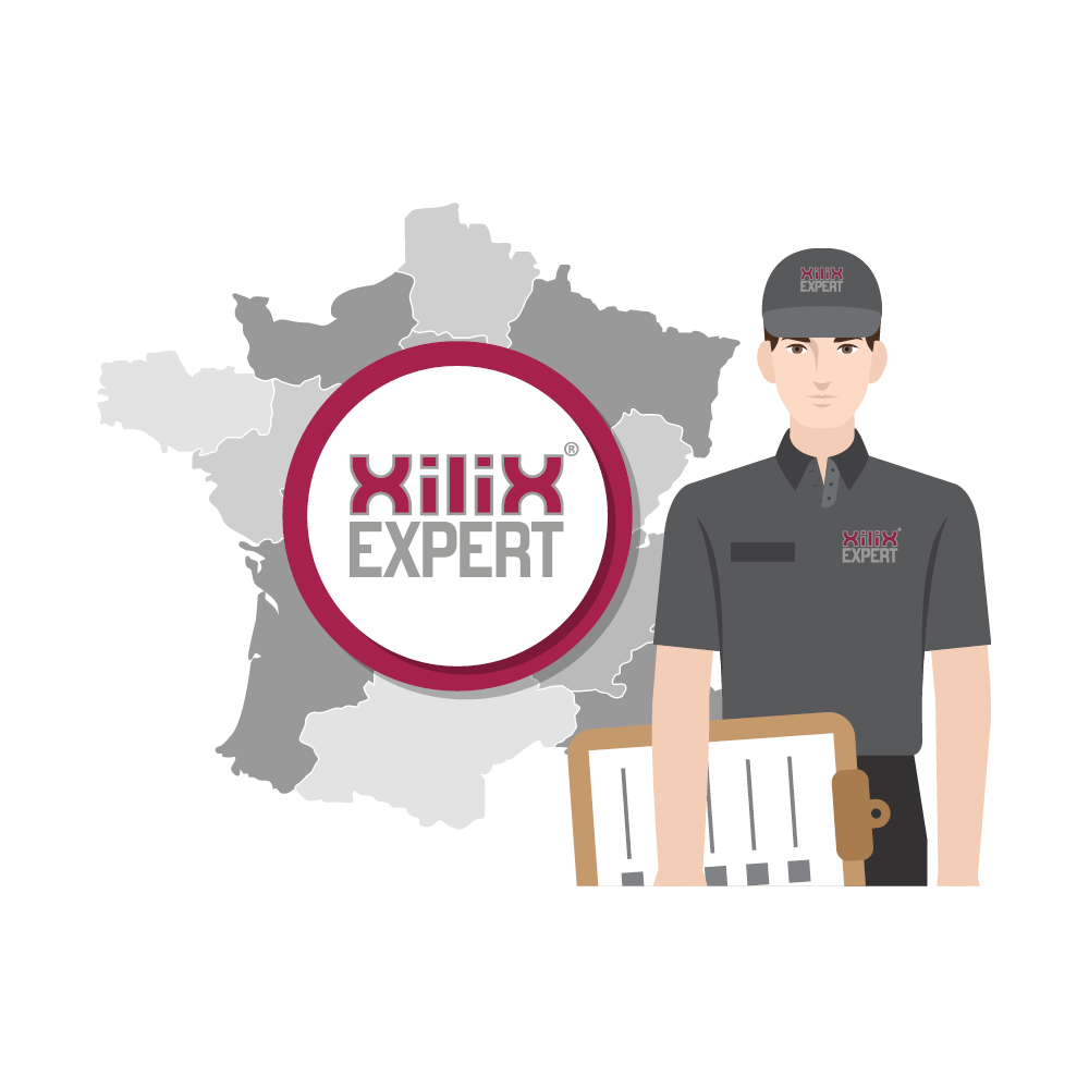 Carte de France, réseau de professionnels Expertise XILIX® EXPERT